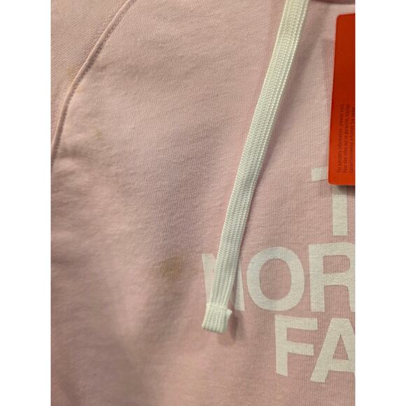 North Face Half Dome Pullover Pink Hoodie - Picture 4 of 9